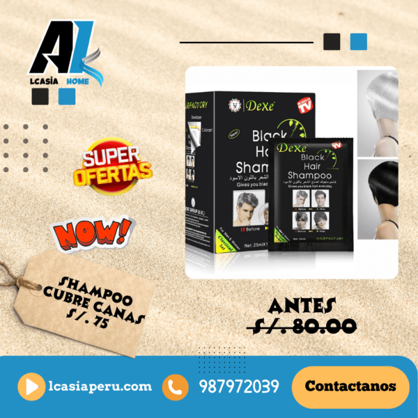 Shampoo Cubre Canas