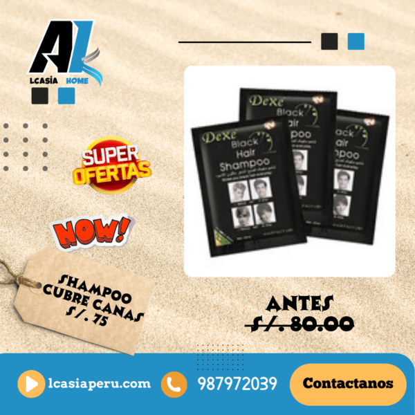Shampoo Cubre Canas