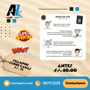 Shampoo Cubre Canas